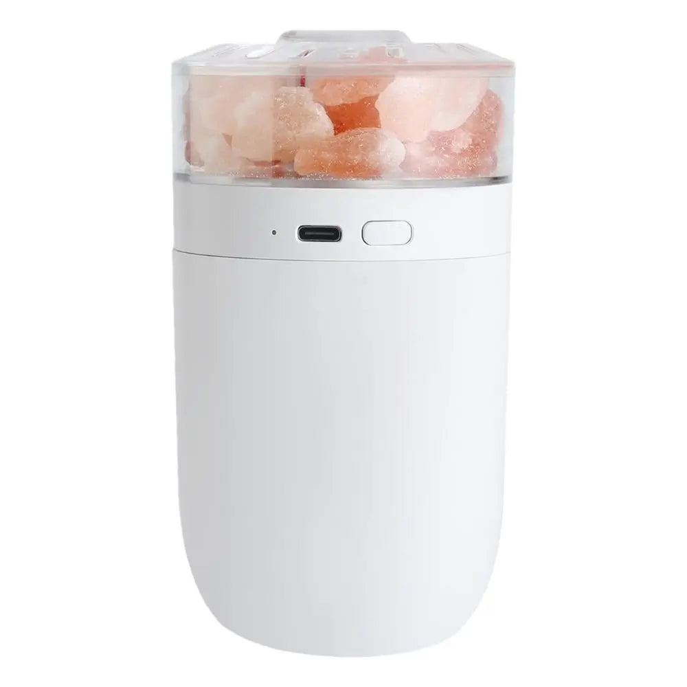 LED light Crystal Salt Stone Humidifier Essential Oil Diffuser DC-THE CEO